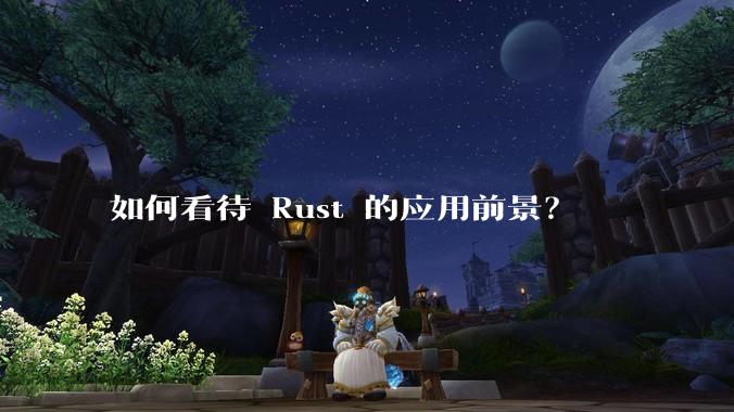 如何看待 Rust 的应用前景？